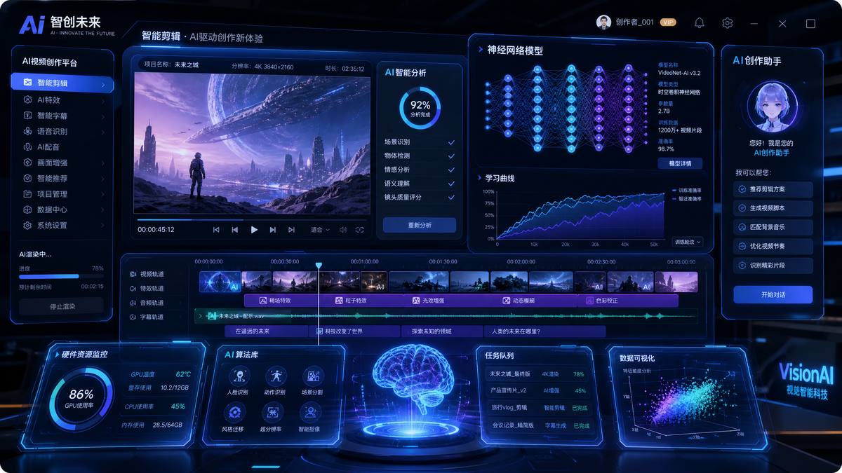 蘑菇视频下载AI视频创作工具